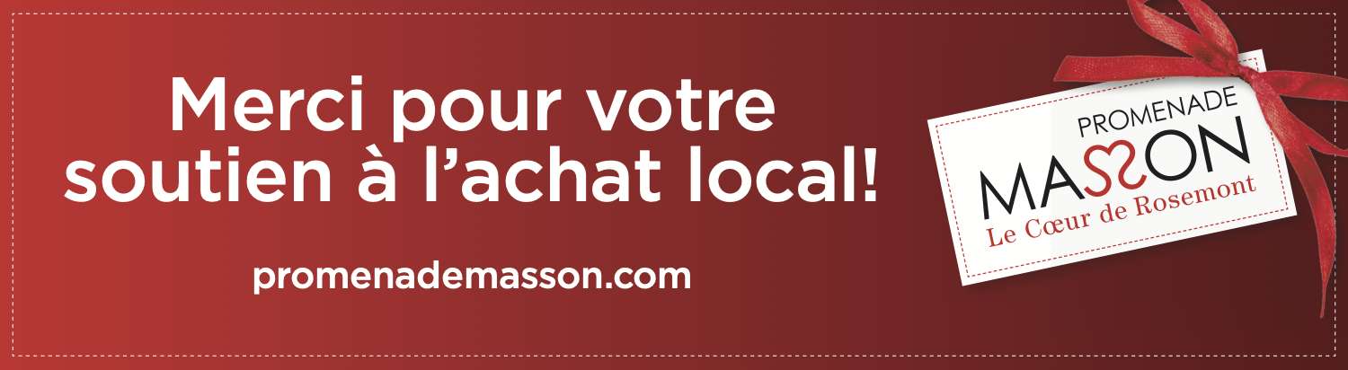 Merci de votre soutien au commerce local