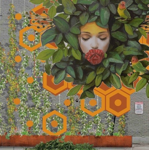 murale vegetale promenade masson
