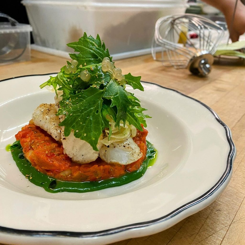 Plat de Morue chez Rose Ross